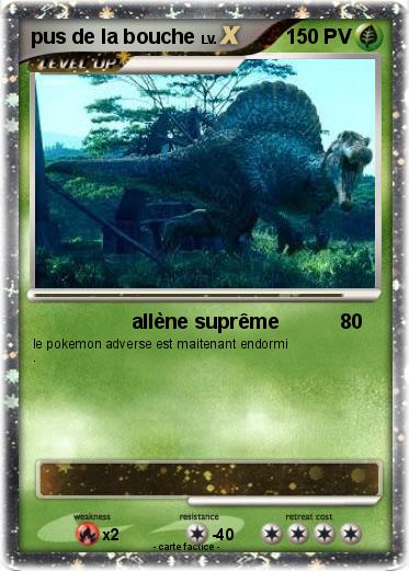 Pokemon pus de la bouche