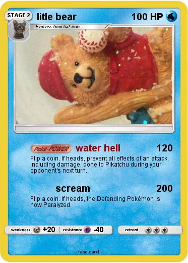 Pokemon litle bear