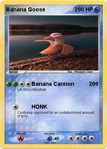 Pokemon Banana Goose