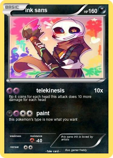 Pokemon ink sans