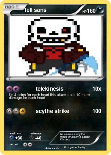 Pokemon fell sans