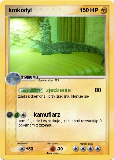 Pokemon krokodyl