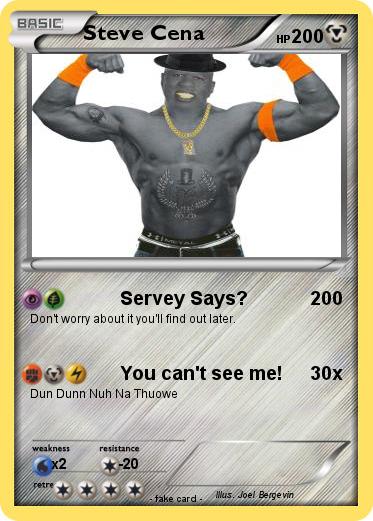 Pokemon Steve Cena