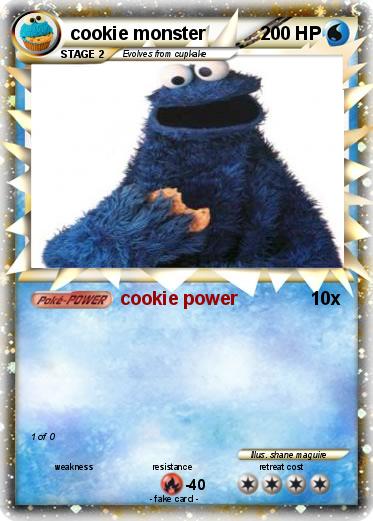 Pokemon cookie monster
