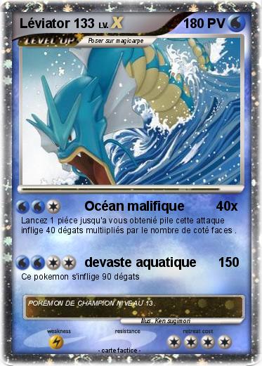 Pokemon Léviator 133