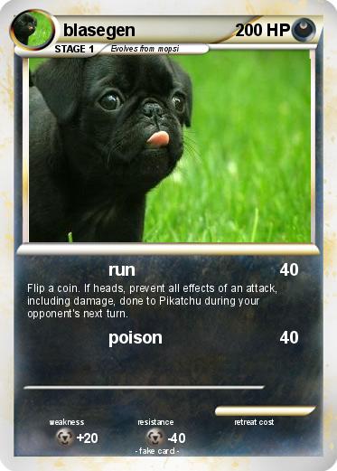 Pokemon blasegen