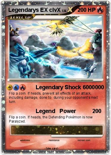 Pokemon Legendarys EX clvX