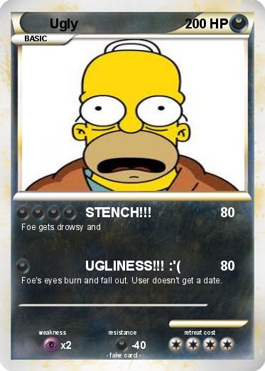 Pokemon Ugly