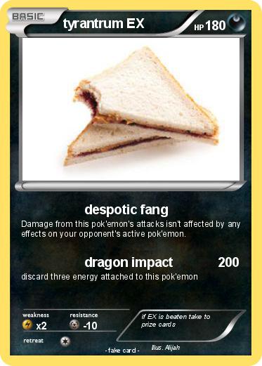 Pokemon tyrantrum EX