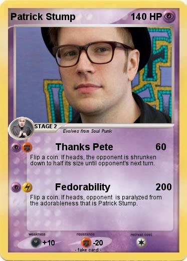 Pokemon Patrick Stump