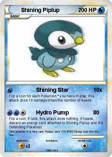 Pokemon Shining Piplup