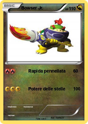 Pokemon Bowser Jr.
