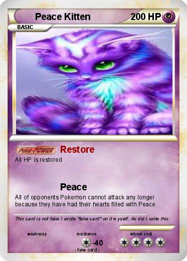 Pokemon Peace Kitten