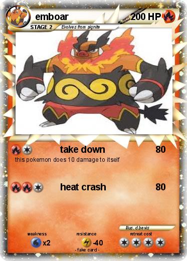 Pokemon emboar
