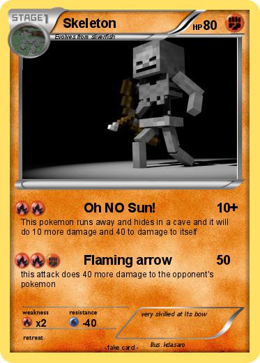 Pokemon Skeleton