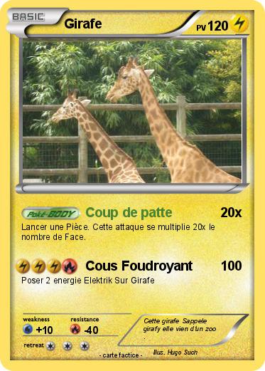 Pokemon Girafe