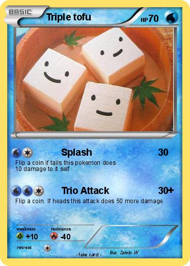 Pokemon Triple tofu