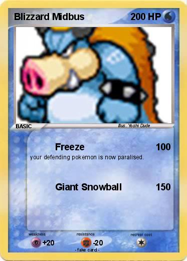 Pokemon Blizzard Midbus