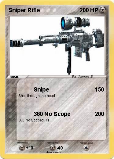 Pokemon Sniper Rifle