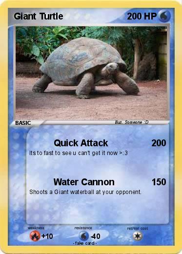 Pokemon Giant Turtle
