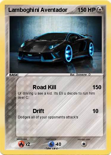 Pokemon Lamboghini Aventador