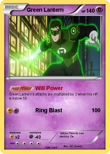 Pokemon Green Lantern