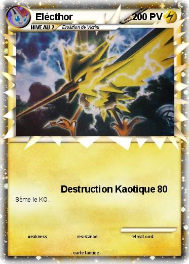 Pokemon Elécthor