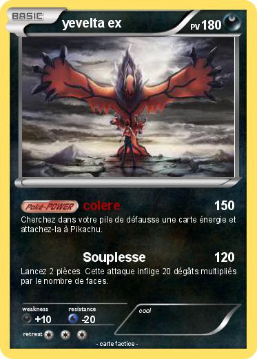 Pokemon yevelta ex
