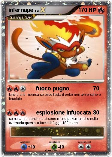 Pokemon infernape
