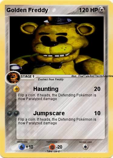 Pokemon Golden Freddy