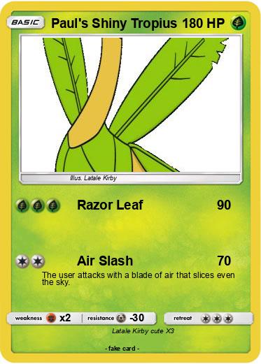 Pokemon Paul's Shiny Tropius