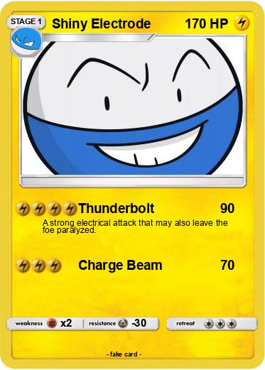 Pokemon Shiny Electrode