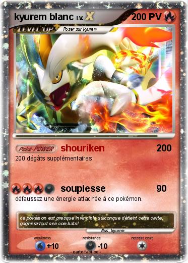 Pokemon kyurem blanc