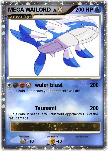 Pokemon MEGA WAILORD