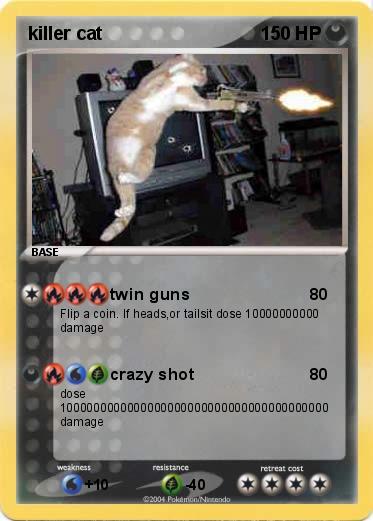 Pokemon killer cat