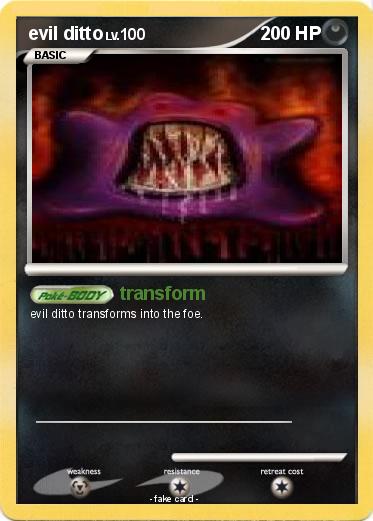 Pokemon evil ditto