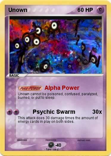 Pokemon Unown