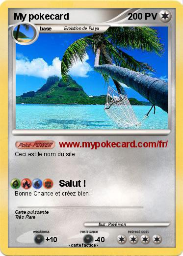 Pokemon My pokecard