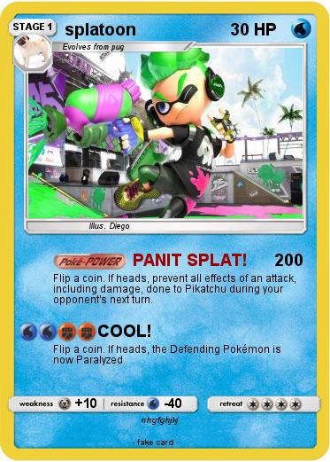 Pokemon splatoon