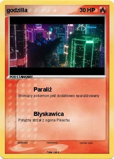 Pokemon godzilla
