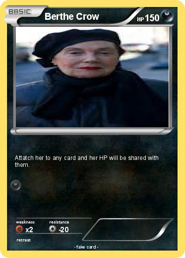Pokemon Berthe Crow
