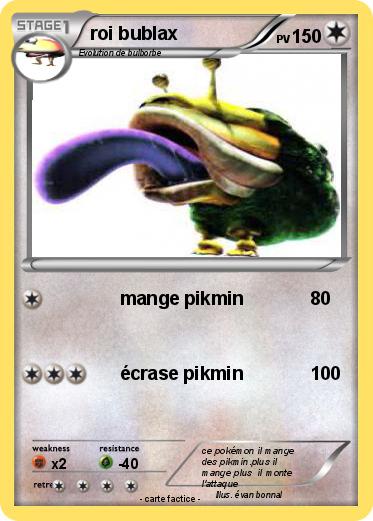 Pokemon roi bublax