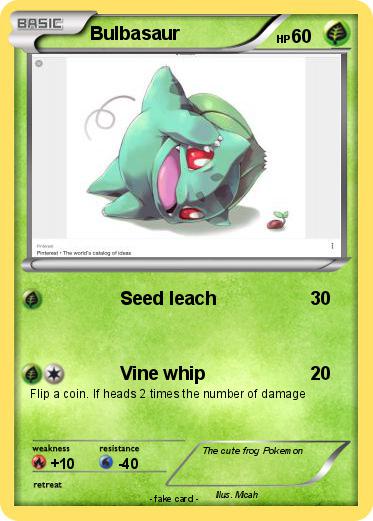 Pokemon Bulbasaur