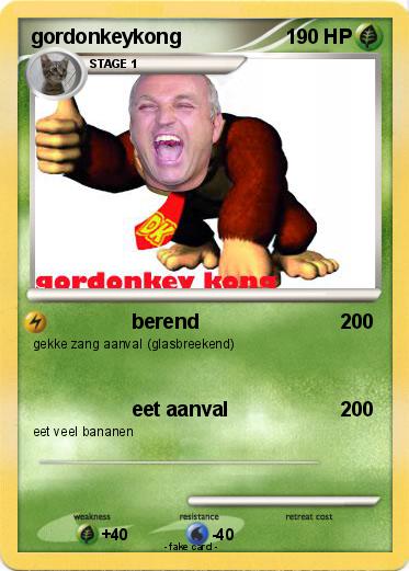 Pokemon gordonkeykong