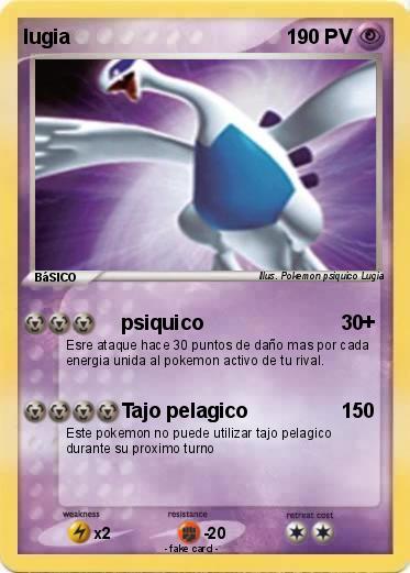 Pokemon lugia