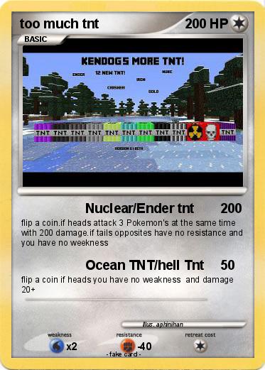 Pokemon too much tnt