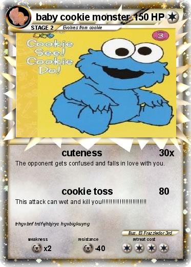 Pokemon baby cookie monster