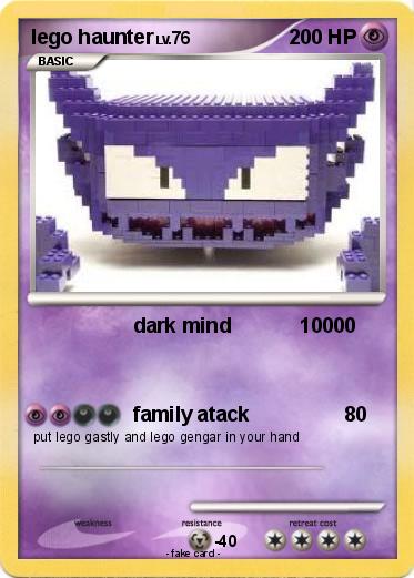 Pokemon lego haunter