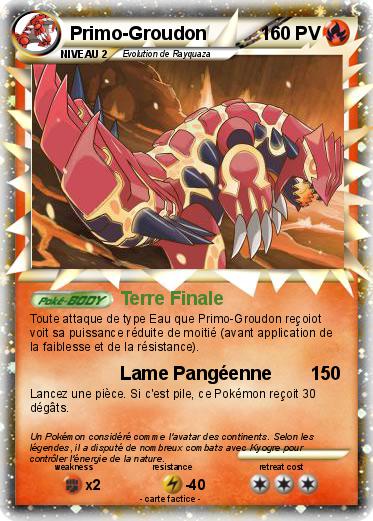 Pokemon Primo-Groudon