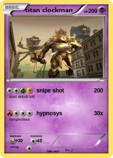 Pokemon titan clockman
